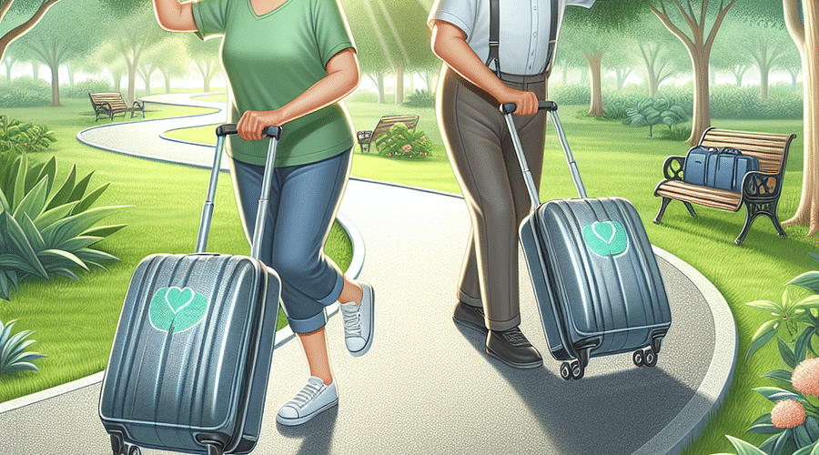 Wheeling into Wellness: The Health Benefits of Choosing the Right Luggage for Seniors