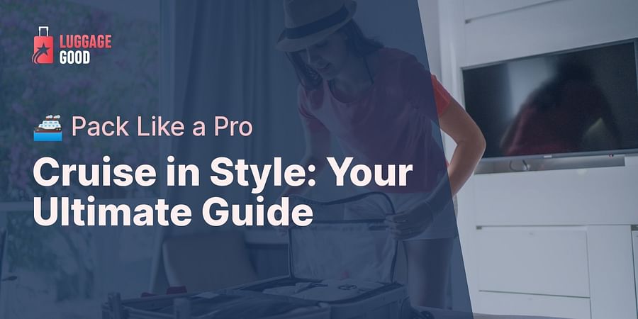 Cruise in Style: Your Ultimate Guide - π’ Pack Like a Pro