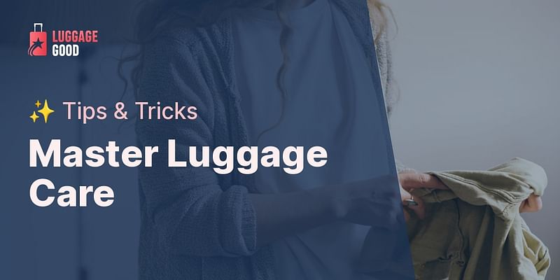 Master Luggage Care - ✨ Tips & Tricks