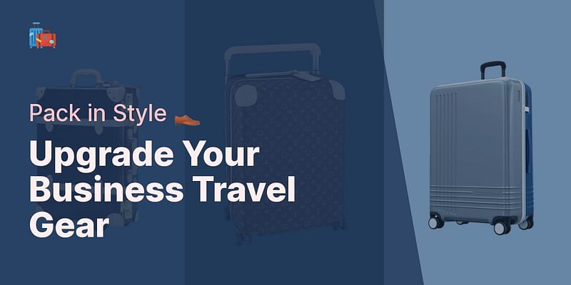 Upgrade Your Business Travel Gear - Pack in Style 👞