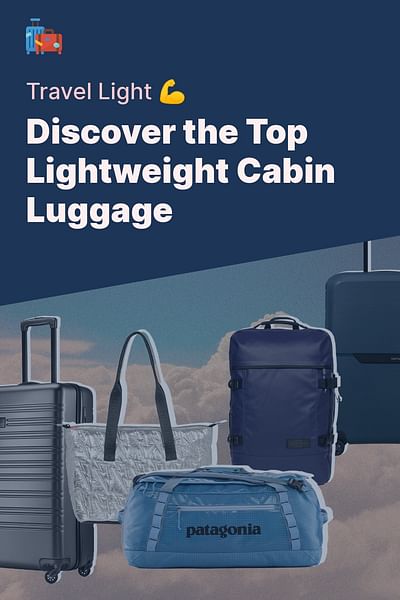 Discover the Top Lightweight Cabin Luggage - Travel Light 💪
