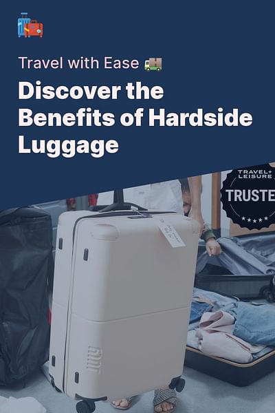 Discover the Benefits of Hardside Luggage - Travel with Ease 🚚