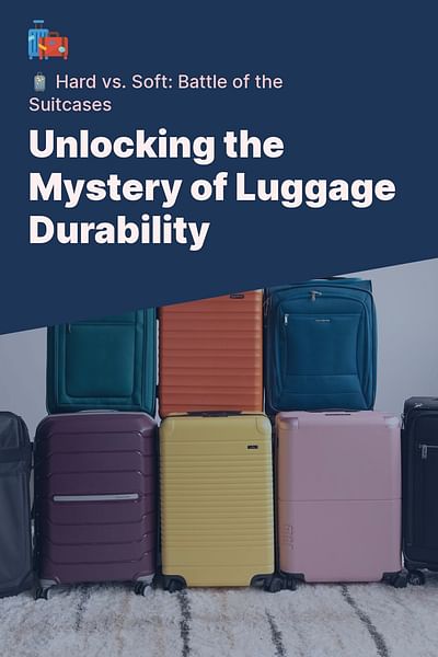 Unlocking the Mystery of Luggage Durability - 🧳 Hard vs. Soft: Battle of the Suitcases