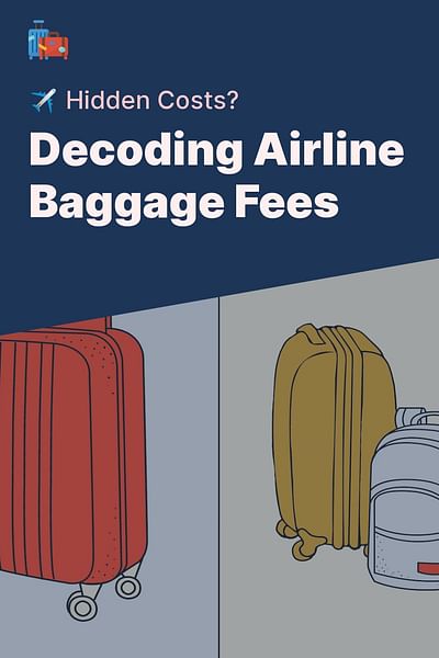 Decoding Airline Baggage Fees - ✈️ Hidden Costs?