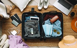 What are some essential travel accessories to pack with your luggage?
