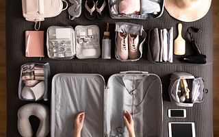 What are some packing tips for a trip?