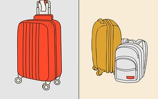 What is the difference between 'baggage' and 'luggage'?