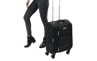 Where can I find lightweight 4-wheeled luggage?