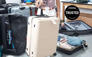 Why do hard-sided suitcases have two shallow compartments?